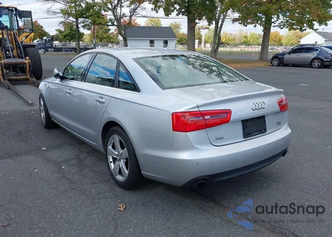 2012 Audi A6 3.0 Premium из США, поврежденный, VIN WAUGGAFC5CN109060